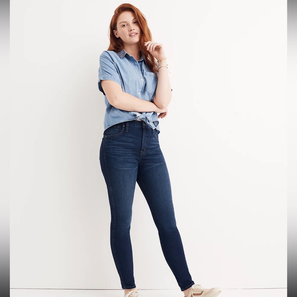 Madewell 10" High Rise Skinny Jean Size 29